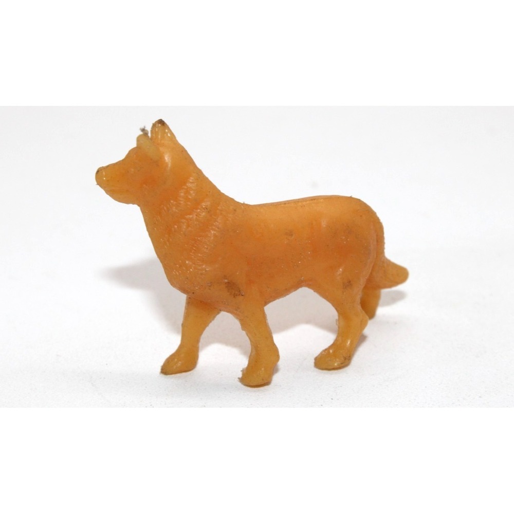 1950s Cracker Jack Prize Toy Dog German Shepard Wolf - Picture 2 of 6